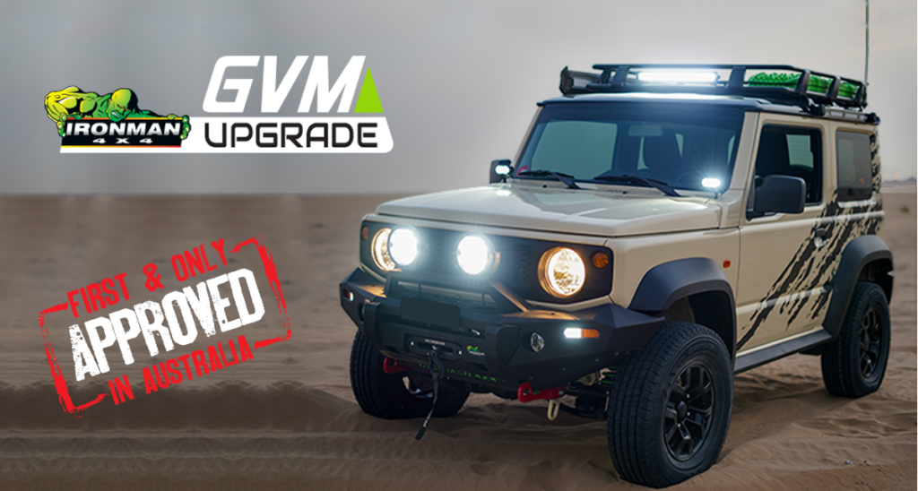 SUZUKI JIMNY 2018+ FEDERALLY APPROVED 1785KG GVM UPGRADE